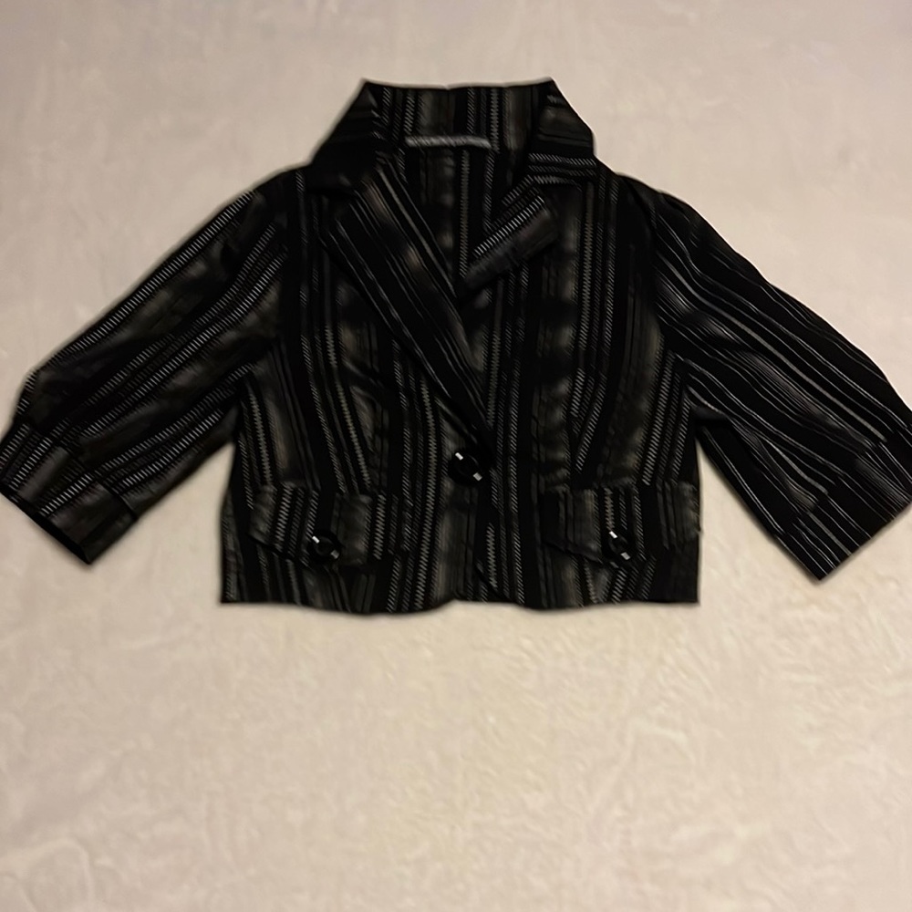 3/4 length sleeve business coat